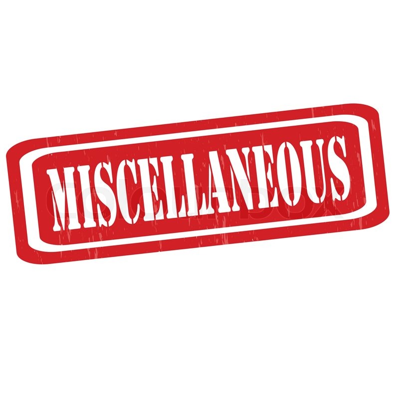 Miscellaneous